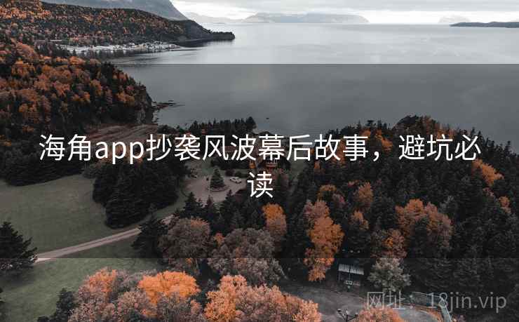 海角app抄袭风波幕后故事，避坑必读