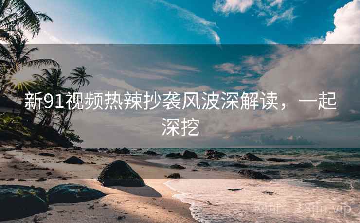 新91视频热辣抄袭风波深解读，一起深挖