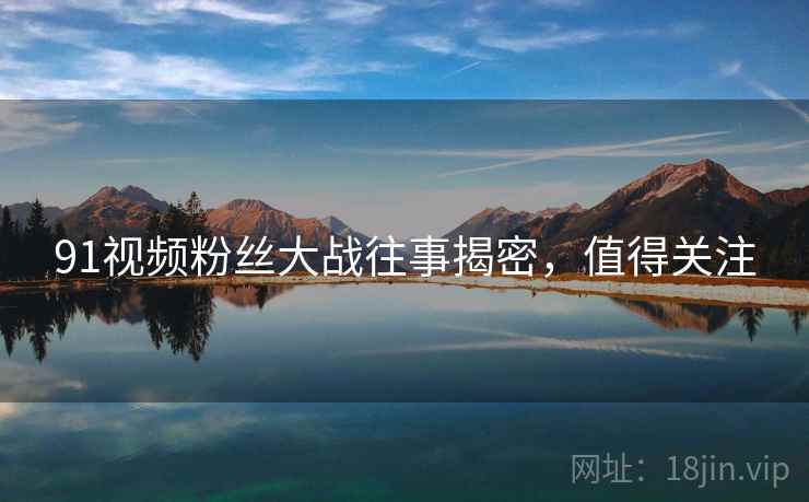 91视频粉丝大战往事揭密，值得关注